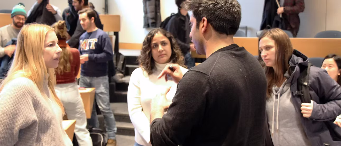 Hassan Akram with MIT Sloan group